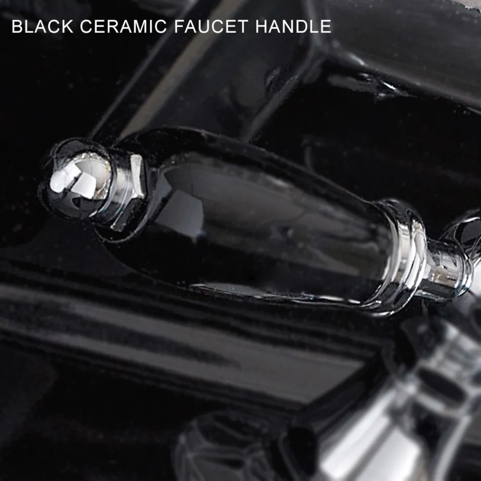 Mezclador de lavabo hecho a mano de latón con palanca estilo clásico - Noriana Viadurini