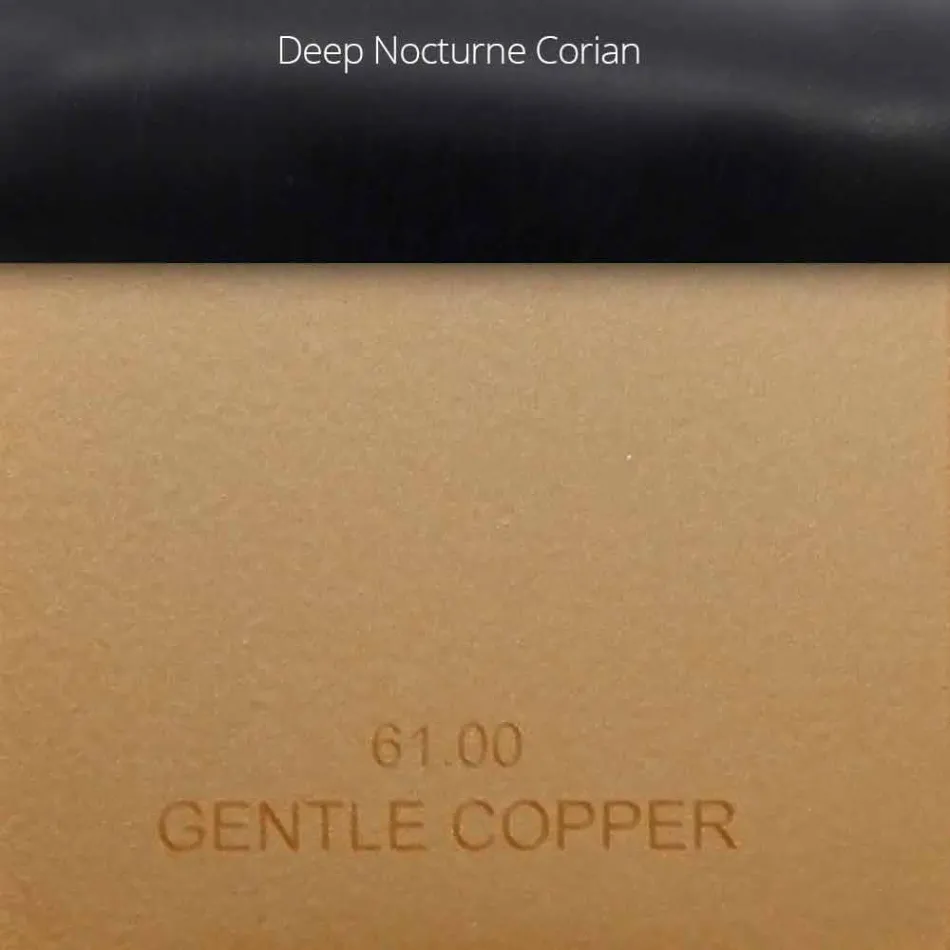 Mezclador moderno en latón coloreado o cromo de diseño Made in Italy - Sergio Viadurini