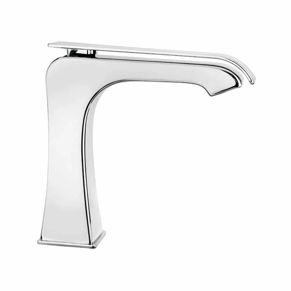 Mezclador de lavabo moderno de latón Made in Italy - Bonina Viadurini