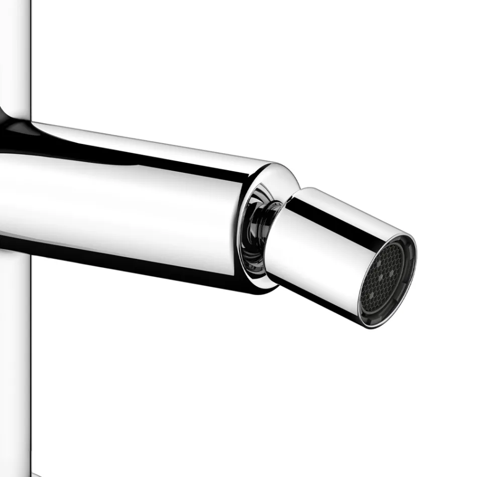 Mezclador monomando de bidé diseño clásico latón cromado - artemisia Viadurini