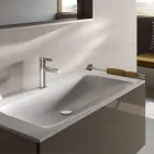 Mezclador monomando de lavabo Diseño clásico Latón cromado - Artemisia Viadurini