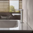 Mezclador monomando de lavabo Diseño clásico Latón cromado - Artemisia Viadurini