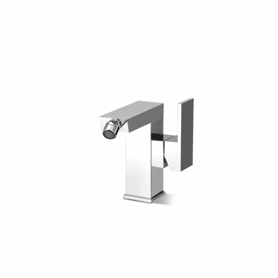 Mezclador de bidé con palanca lateral sin desagüe Made in Italy - Panela Viadurini