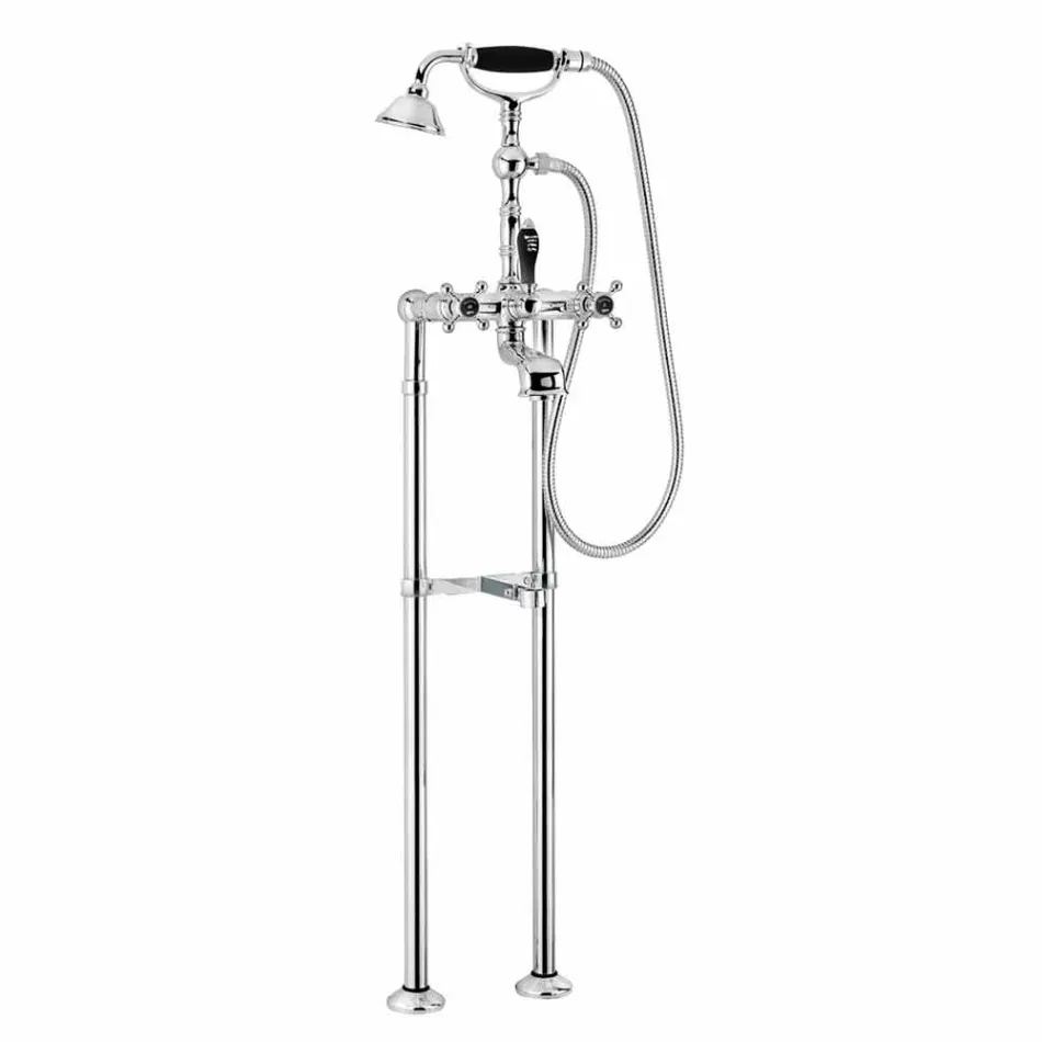 Mezclador de bañera clásico de latón Made in Italy - Eripio Viadurini