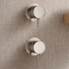 Mezclador de ducha con placas separadas en acero AISI 316L - Garras  Viadurini