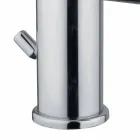 Mezclador de lavabo de baño moderno de latón cromado Made in Italy - Ermia Viadurini