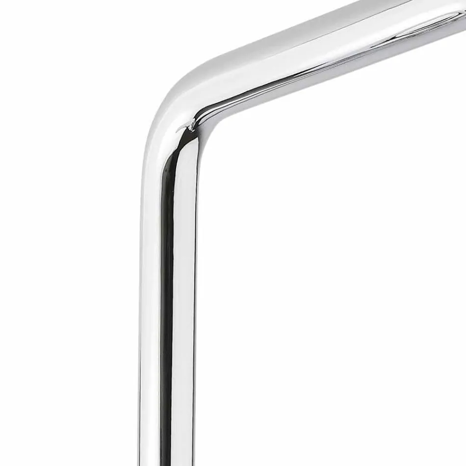 Mezclador de fregadero de cocina ajustable de latón cromado Made in Italy - Cino Viadurini