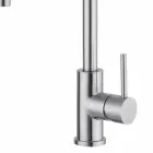 Mezclador de fregadero de cocina ajustable de acero inoxidable Made in Italy - Lilio Viadurini