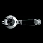 Mezclador de lavabo de sobre encimera de latón de diseño Made in Italy - Binsu Viadurini