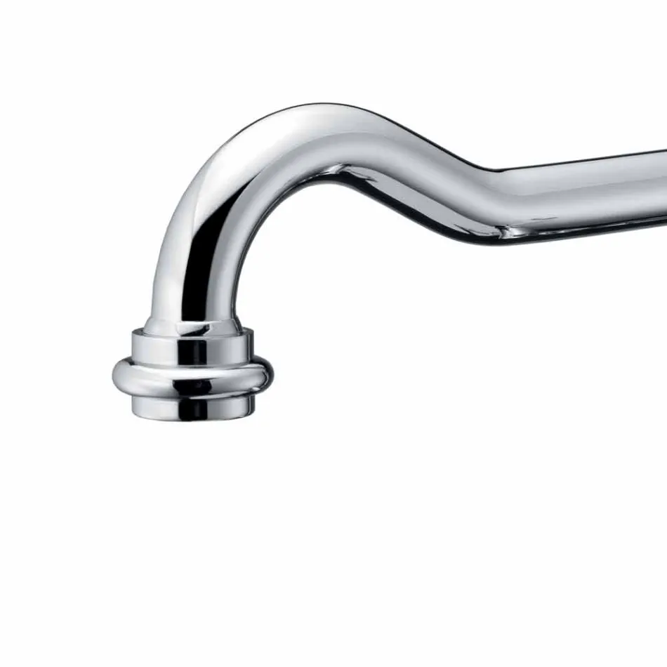 Mezclador de fregadero de cocina de latón de estilo clásico Made in Italy - Annodo Viadurini