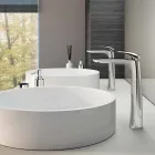 Mezclador de lavabo de diseño de latón Made in Italy - Filipo Viadurini