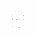 Mezclador de lavabo de diseño de latón Made in Italy - Filipo Viadurini