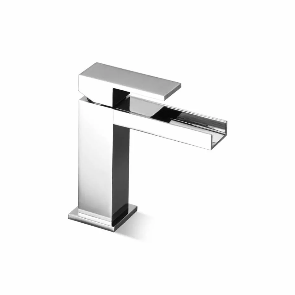 Mezclador de lavabo de diseño sin desagüe Made in Italy - Bibo Viadurini