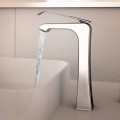 Mezclador de lavabo de latón cromado de diseño Made in Italy - Bonina
