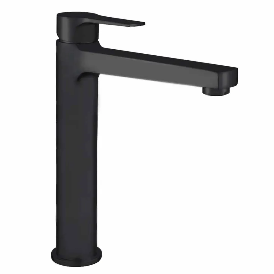 Mezclador de lavabo extendido de latón sin desagüe Made in Italy - Sindra Viadurini