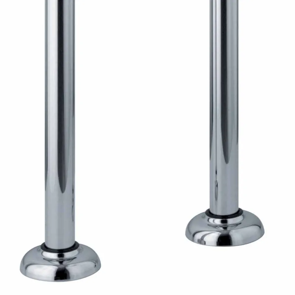 Mezclador de bañera de suelo de diseño clásico en latón Made in Italy - Lisca Viadurini