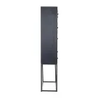 Armario Mosaico Étnico 4 Puertas 6 Cajones en Madera de Mango - Vanitoso Viadurini