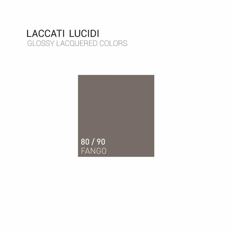 baño móvil con madera integrada disipador de diseño Arya, fabricado en Italia Viadurini