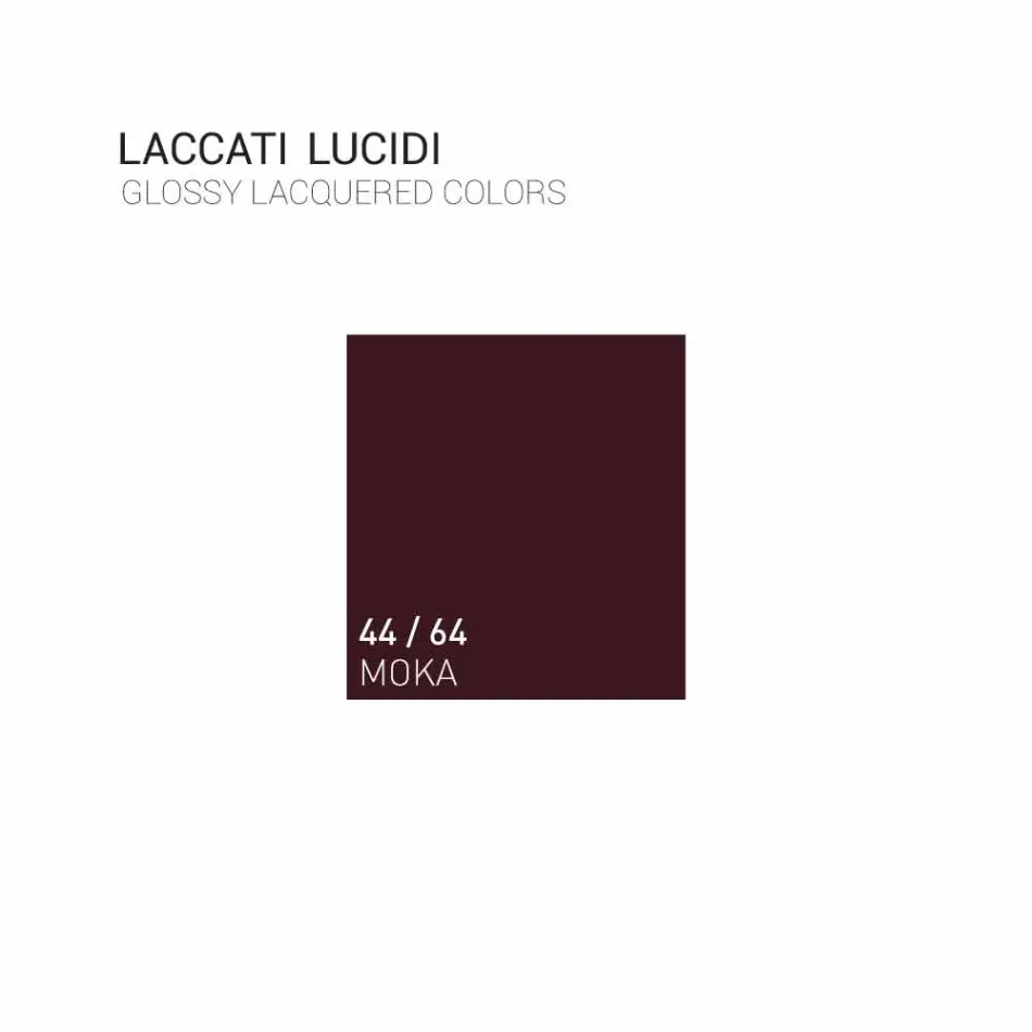 cajones montados en la pared del cuarto de baño 3 + 2 puertas de madera feliz, el fregadero integrado Viadurini