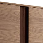 Mueble de diseño en 2A Grilli de madera maciza York fabricado en Italia Viadurini