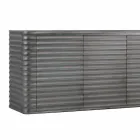 Armario con 4 puertas en diseño de madera moldeada, L230xP49 cm, Dana Viadurini