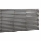 Armario con 4 puertas en diseño de madera moldeada, L230xP49 cm, Dana Viadurini