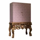 Muebles con diseño de lujo de madera tallada, hecho en Italia, Sam Viadurini