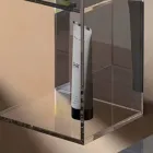 Gabinete con 3 compartimentos diseño moderno, L180xH900 mm, Adelia Viadurini