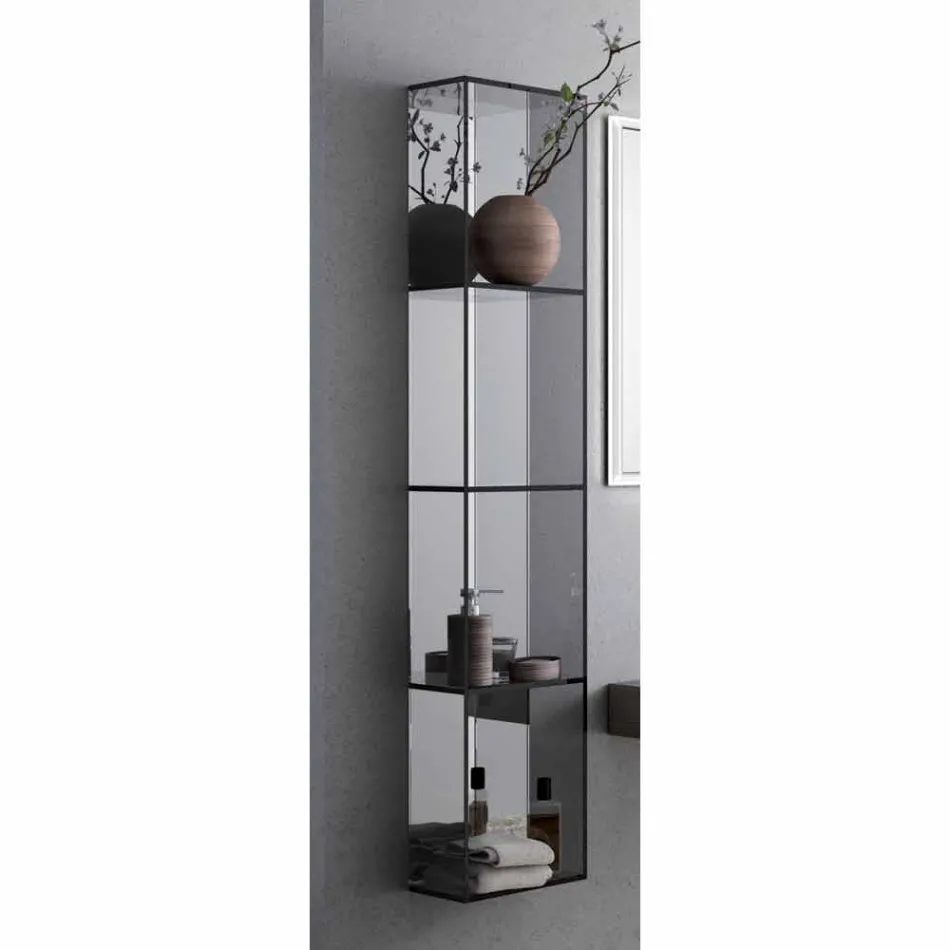 contenedor de baño móvil con 4 compartimentos, L300x H1400 mm, Adelia Viadurini