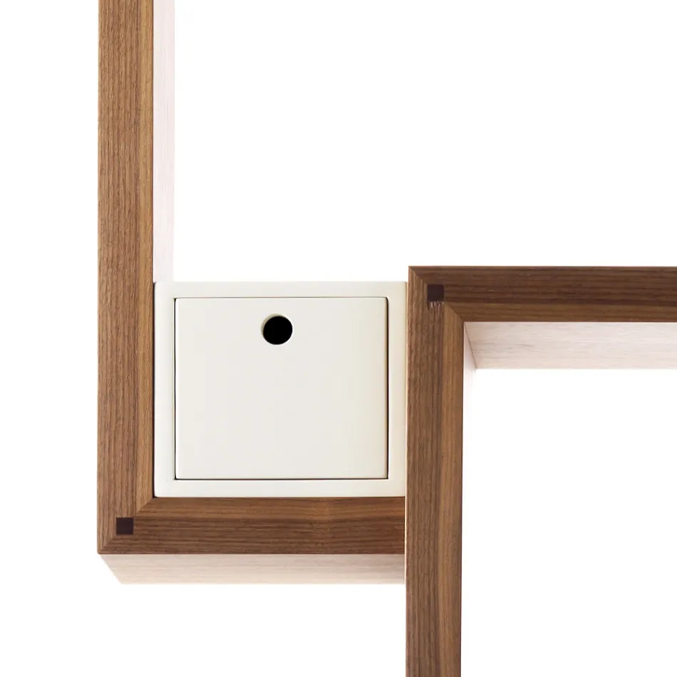 Mueble contenedor de madera de diseño Grilli My Cat hecho en Italia Viadurini