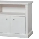 Mueble TV con compartimento abierto y 2 puertas Made in Italy - Alpan Viadurini