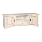 Mueble para TV en madera contrachapada con diferentes acabados Made in Italy - Purusha Viadurini