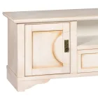 Mueble para TV en madera contrachapada con diferentes acabados Made in Italy - Purusha Viadurini