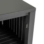 Armario Exterior de Aluminio con 1 Puerta en Diferentes Acabados - Hotel Viadurini