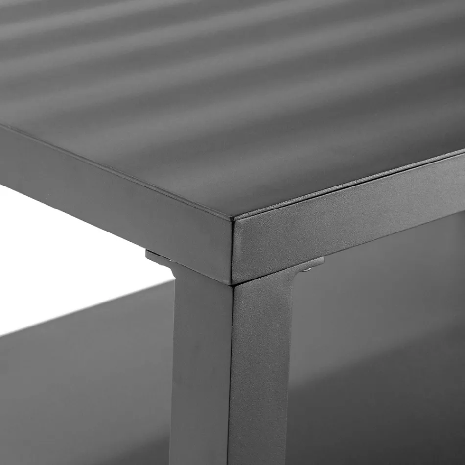 Armario de Exterior en Aluminio con 2 Puertas - Cámara Viadurini