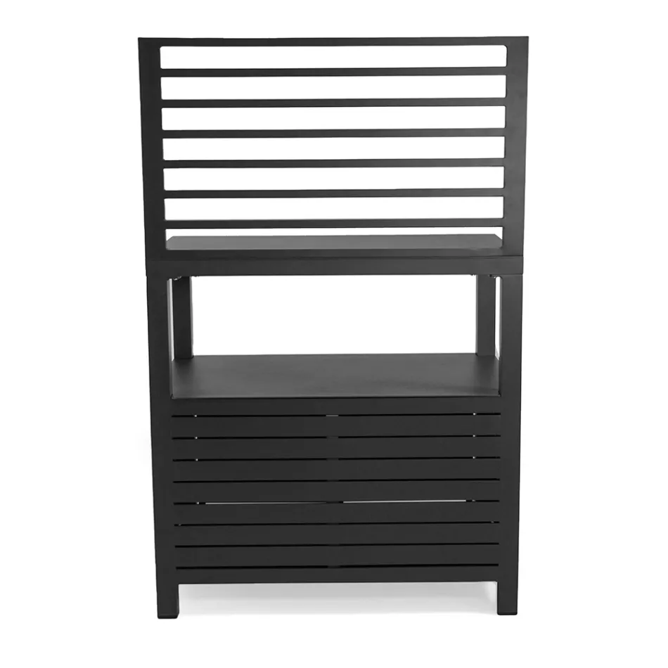 Armario exterior de aluminio con 2 puertas - Cámara Viadurini