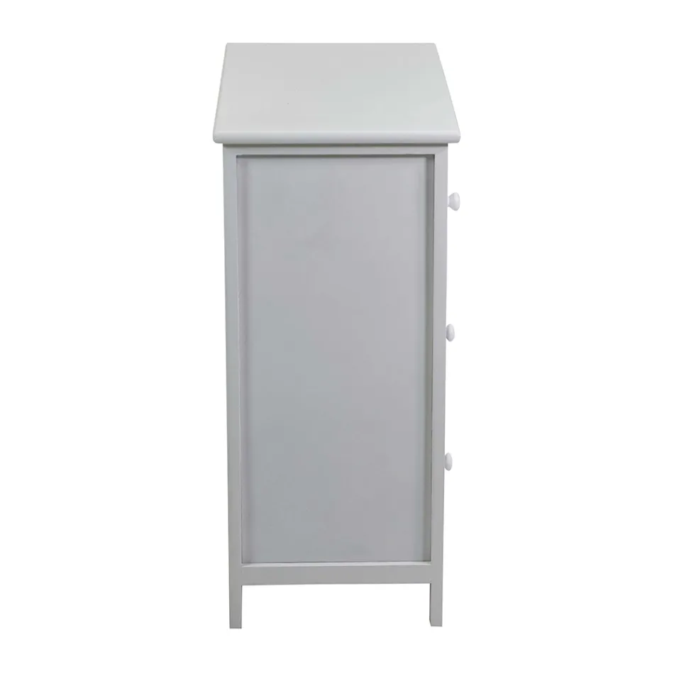 Armario de interior de madera con 6 cajones - Medusa Viadurini