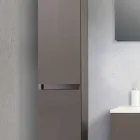 Muebles de baño suspendidos en Mdf lacado Made in Italy - Becky Viadurini