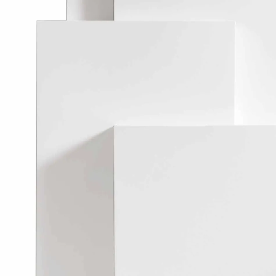 My Home Tetris torre de sala de estar móvil diseño MDF H196cm made in Italy Viadurini