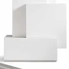 My Home Tetris torre de sala de estar móvil diseño MDF H196cm made in Italy Viadurini