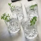 Vasos de cóctel bajos Old Fashioned Tumbler 12 piezas de cristal - Cantabile Viadurini