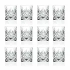 Vasos de cóctel bajos Old Fashioned Tumbler 12 piezas de cristal - Cantabile Viadurini