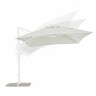 Paraguas de jardín de aluminio 3x4 con tejido de poliéster - Fasma Viadurini