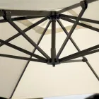 Paraguas de poliéster con mango y mástil lateral - Nexa Viadurini