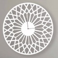 Reloj de pared de diseño moderno y grande en madera redonda de colores - Dandalo