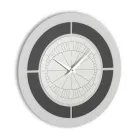 Reloj con Marco en Relieve y Polipropileno con Diferentes Colores - Lunarium Viadurini