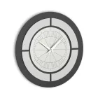 Reloj con Marco en Relieve y Polipropileno con Diferentes Colores - Lunarium Viadurini