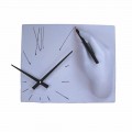 Reloj de pared artesanal de resina decorada Made in Italy - Viñedo