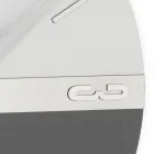 Reloj de pared de PVC semiexpandido de alta densidad Made in Italy - Ritmo Viadurini