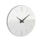 Reloj de pared de PVC semiexpandido de alta densidad Made in Italy - Ritmo Viadurini